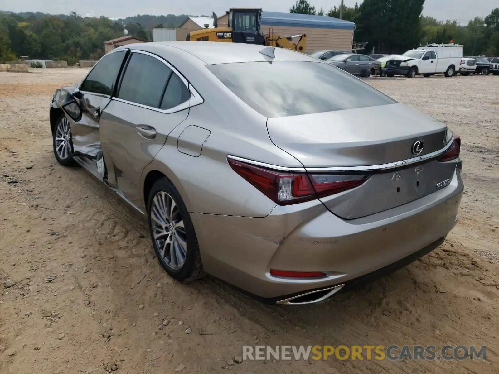 3 Photograph of a damaged car 58ADZ1B10LU069100 LEXUS ES350 2020