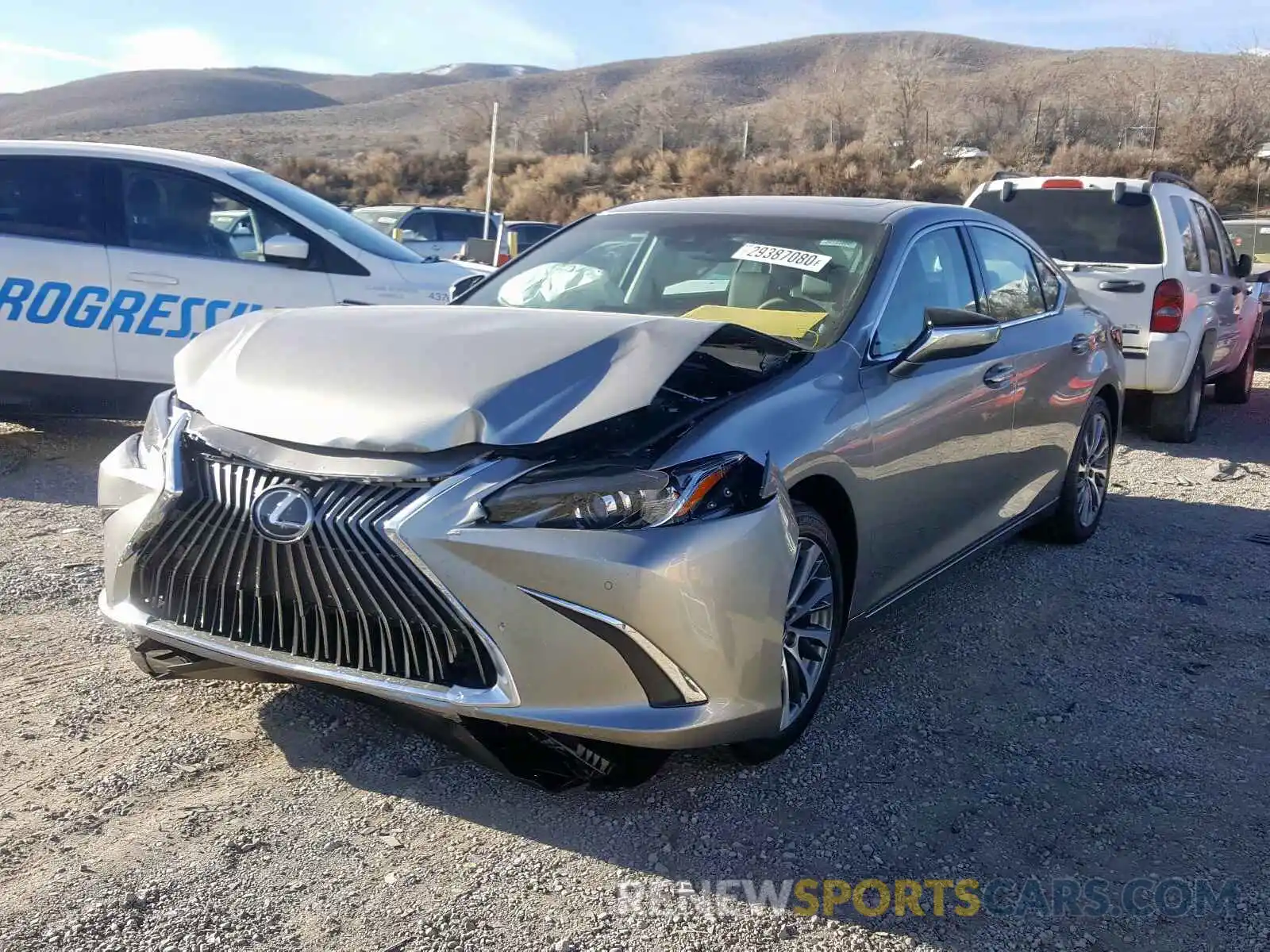 2 Photograph of a damaged car 58ADZ1B11LU063094 LEXUS ES350 2020