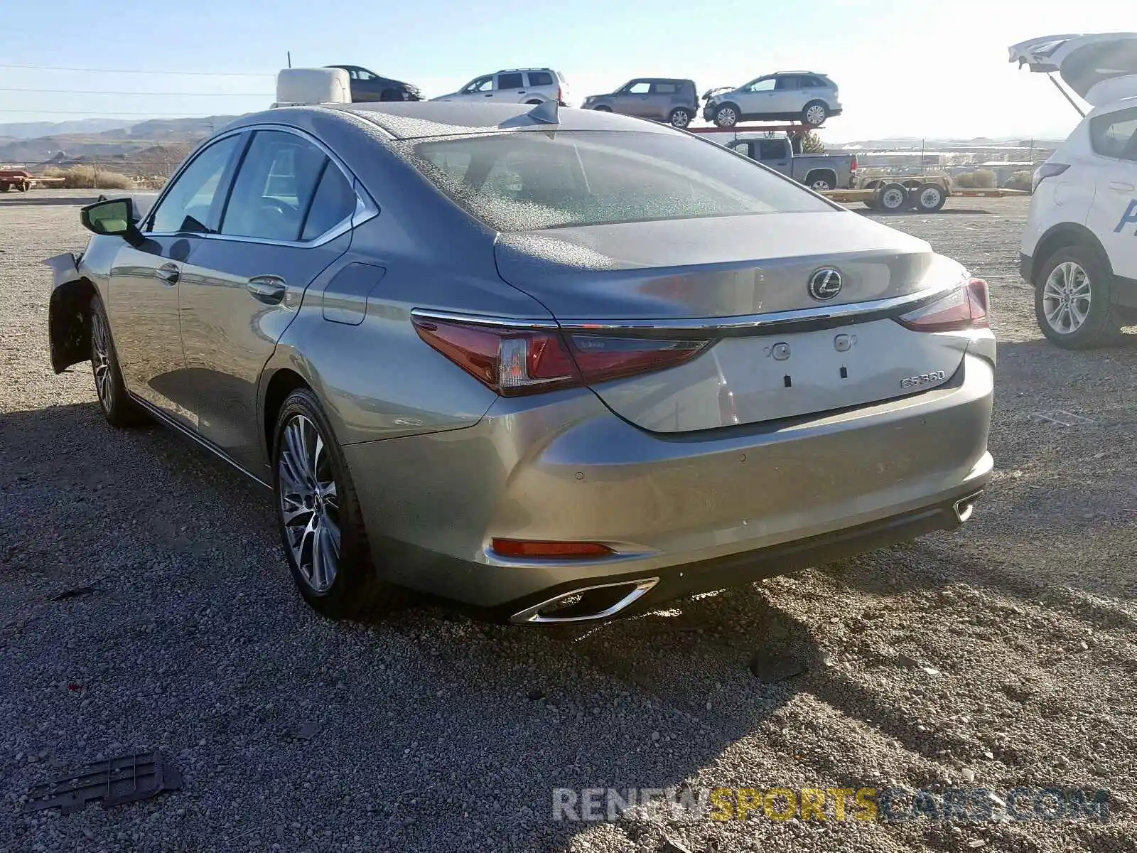 3 Photograph of a damaged car 58ADZ1B11LU063094 LEXUS ES350 2020