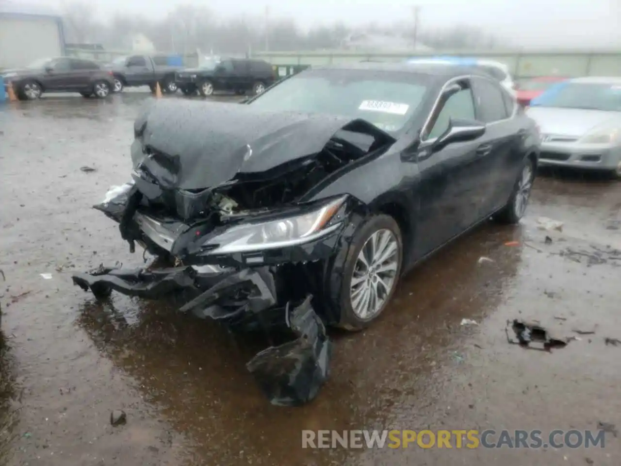 2 Photograph of a damaged car 58ADZ1B11LU079263 LEXUS ES350 2020