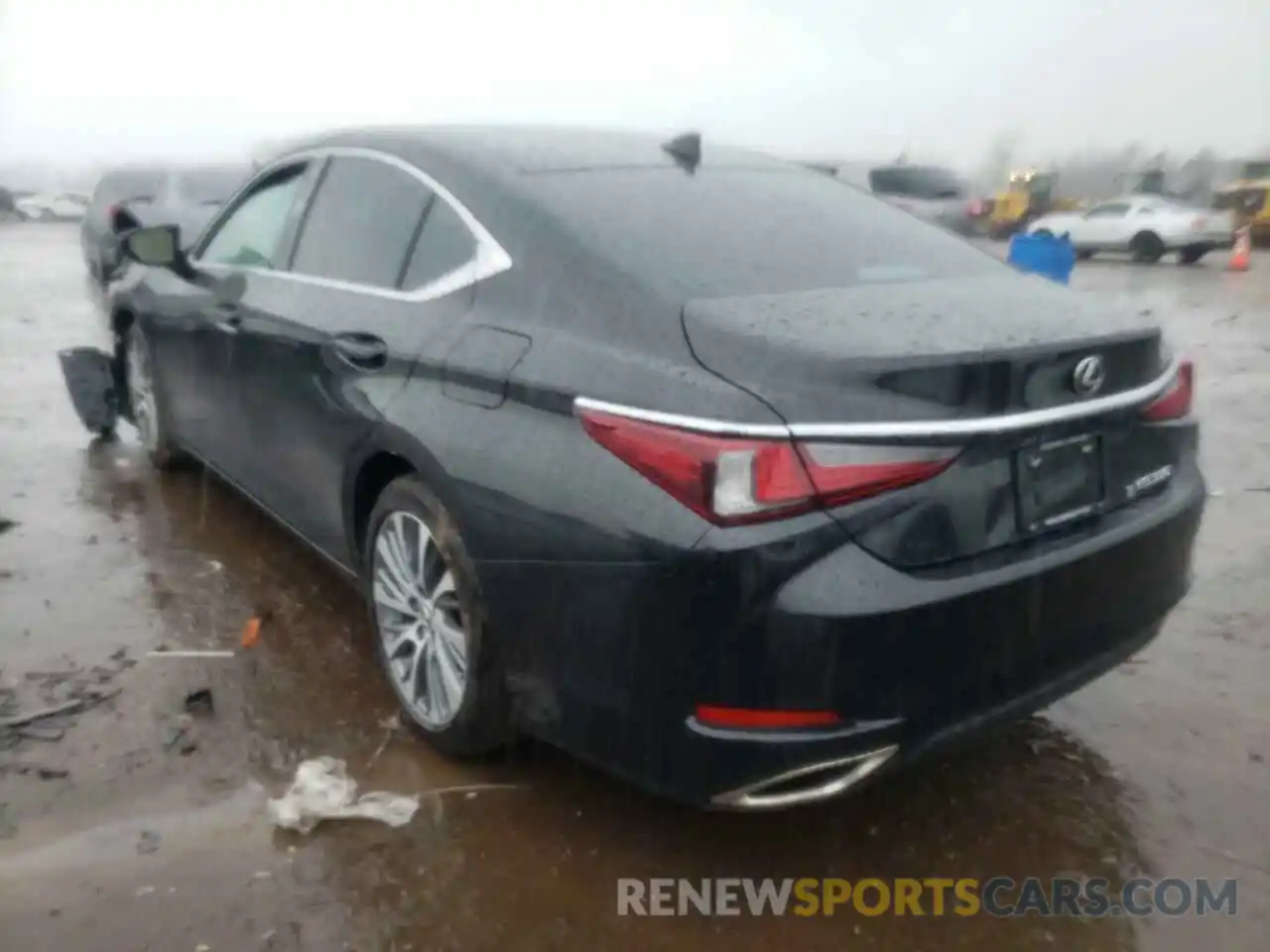 3 Photograph of a damaged car 58ADZ1B11LU079263 LEXUS ES350 2020