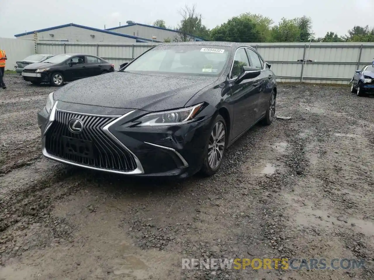 2 Photograph of a damaged car 58ADZ1B12LU053495 LEXUS ES350 2020