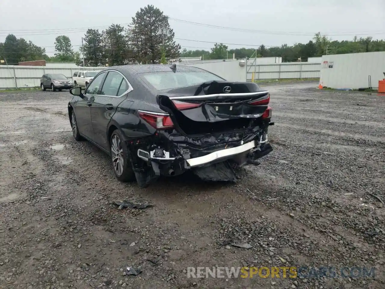 3 Photograph of a damaged car 58ADZ1B12LU053495 LEXUS ES350 2020