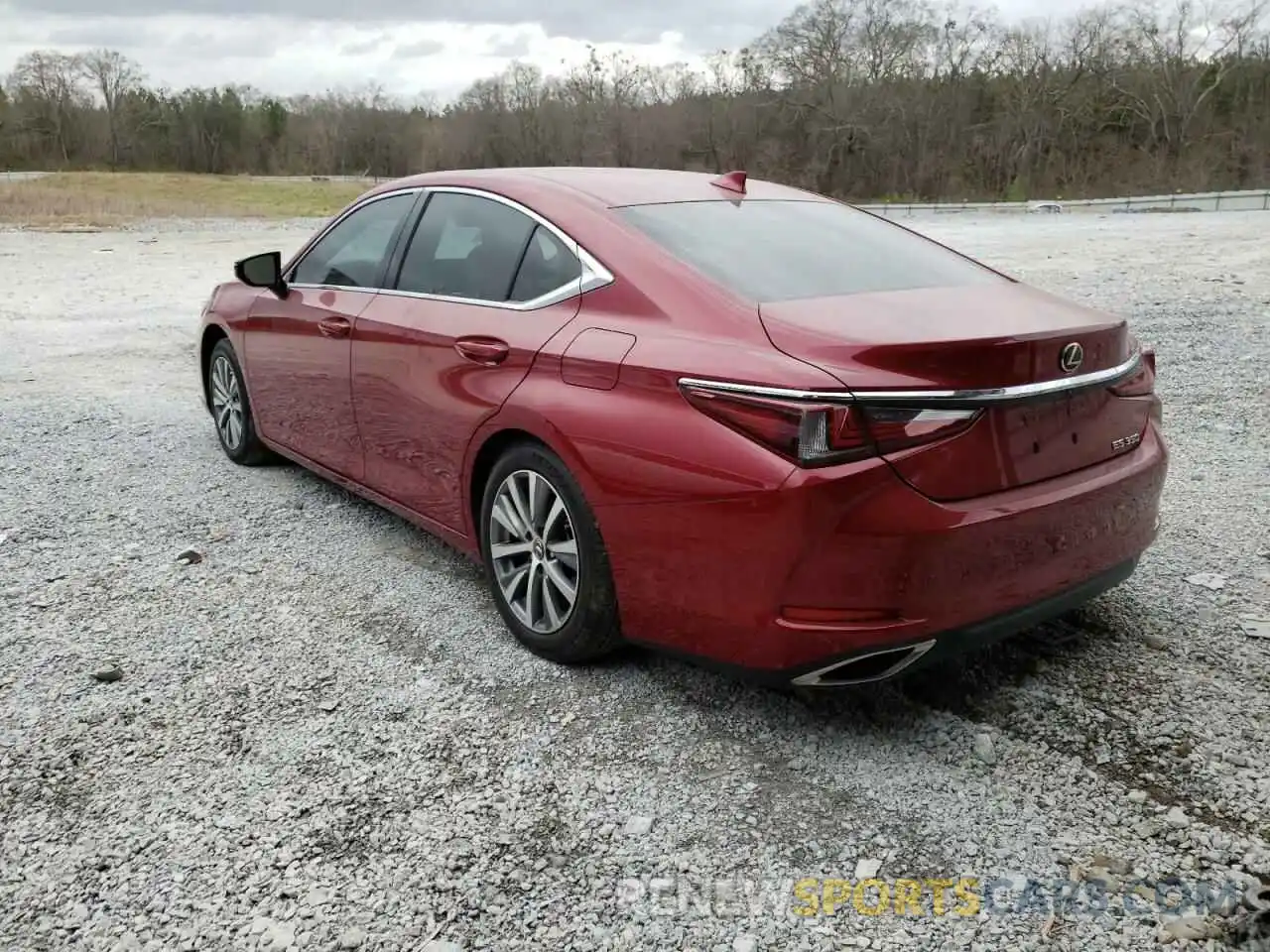 3 Photograph of a damaged car 58ADZ1B12LU054680 LEXUS ES350 2020