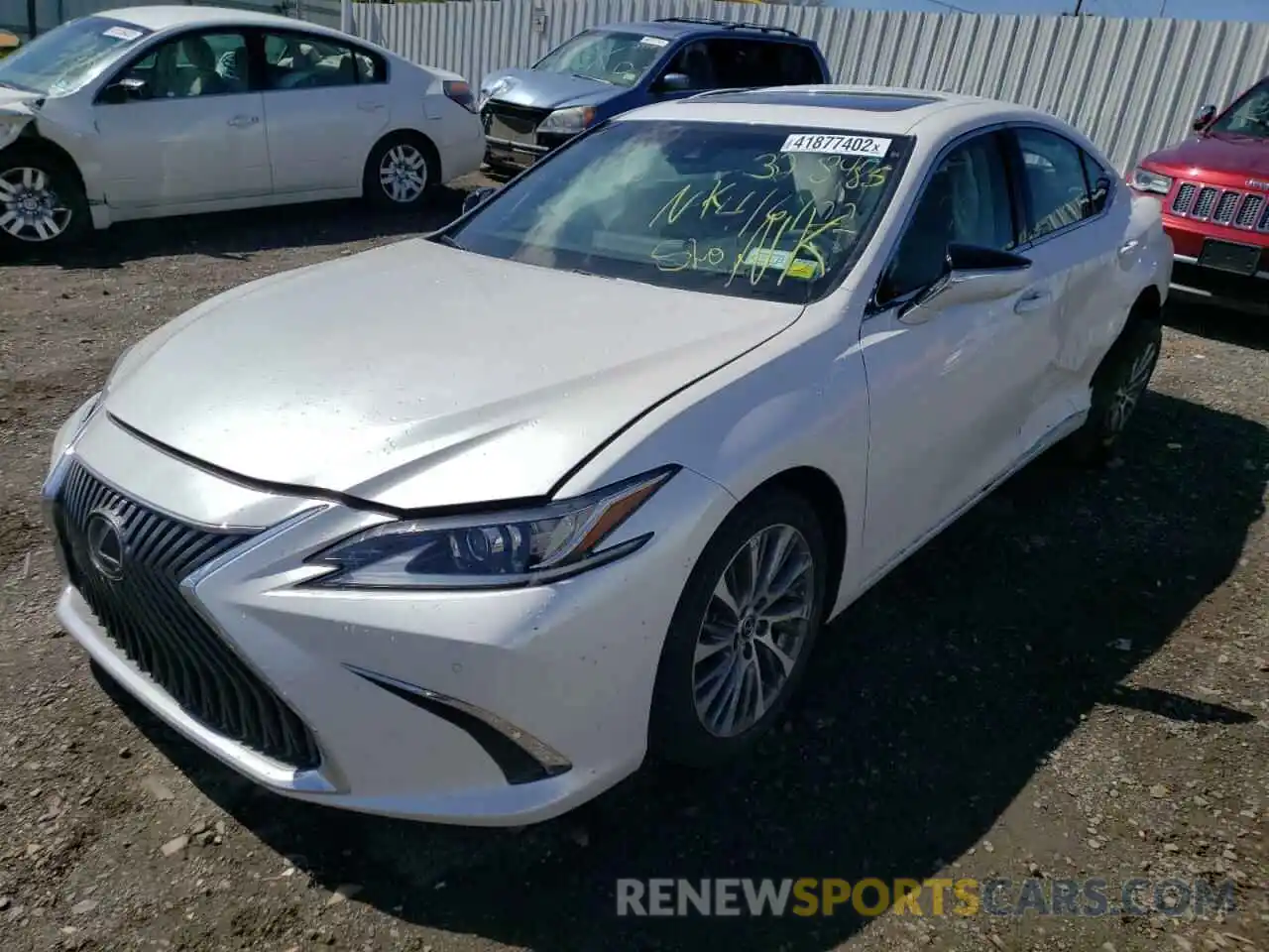 2 Photograph of a damaged car 58ADZ1B12LU056686 LEXUS ES350 2020