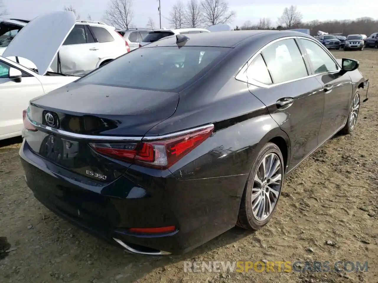 4 Фотография поврежденного автомобиля 58ADZ1B12LU059748 LEXUS ES350 2020