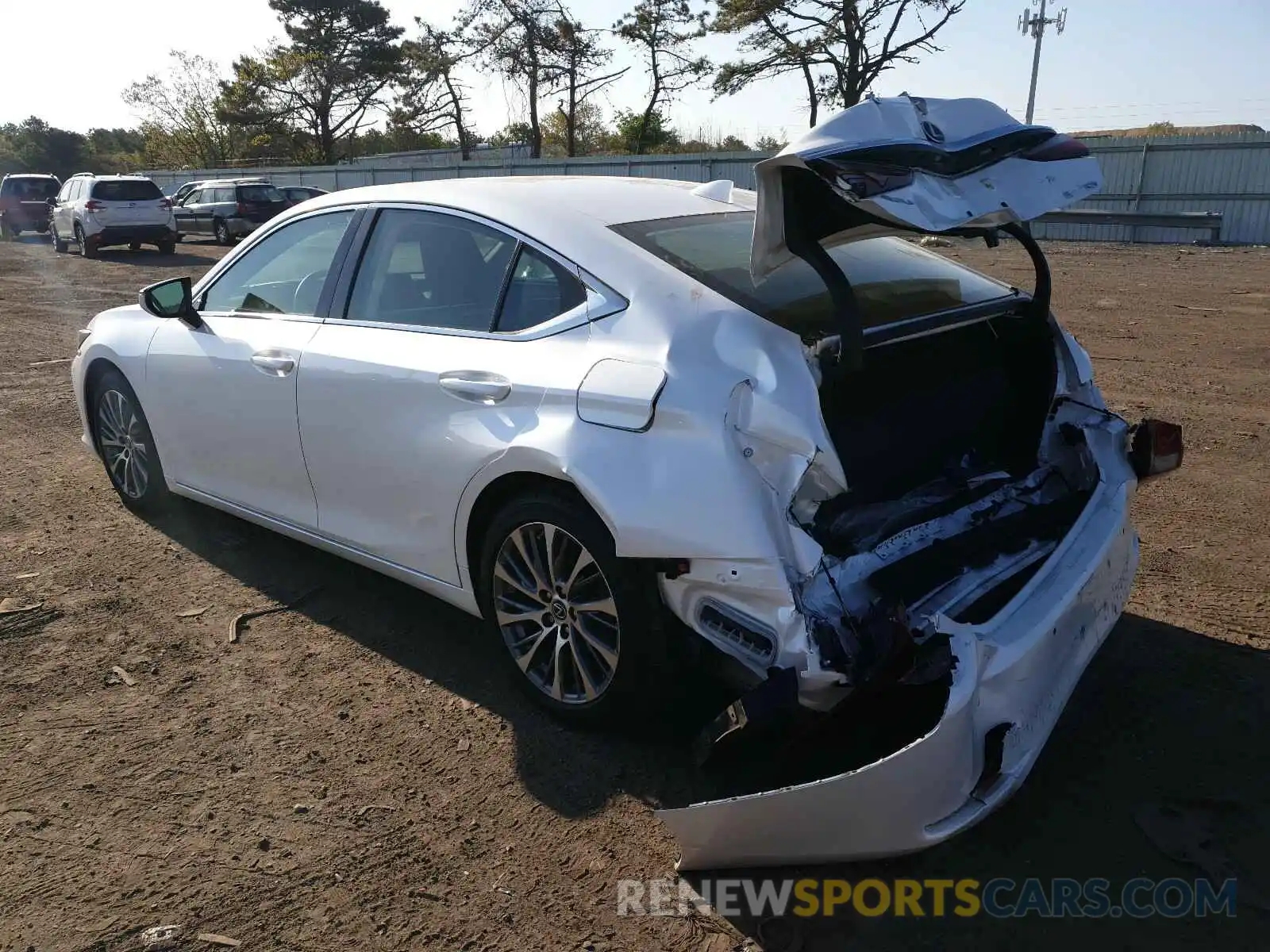 3 Photograph of a damaged car 58ADZ1B12LU080132 LEXUS ES350 2020