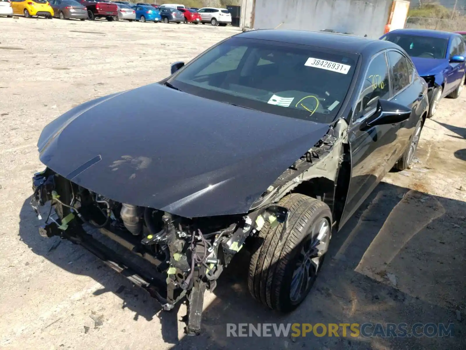 2 Photograph of a damaged car 58ADZ1B12LU080891 LEXUS ES350 2020