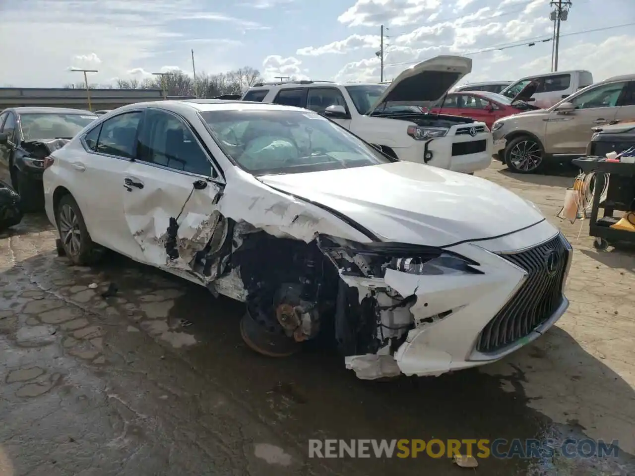 1 Фотография поврежденного автомобиля 58ADZ1B13LU054073 LEXUS ES350 2020