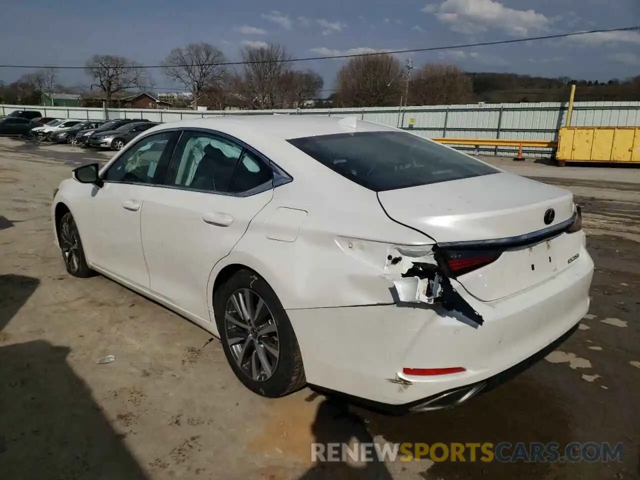 3 Photograph of a damaged car 58ADZ1B13LU054073 LEXUS ES350 2020