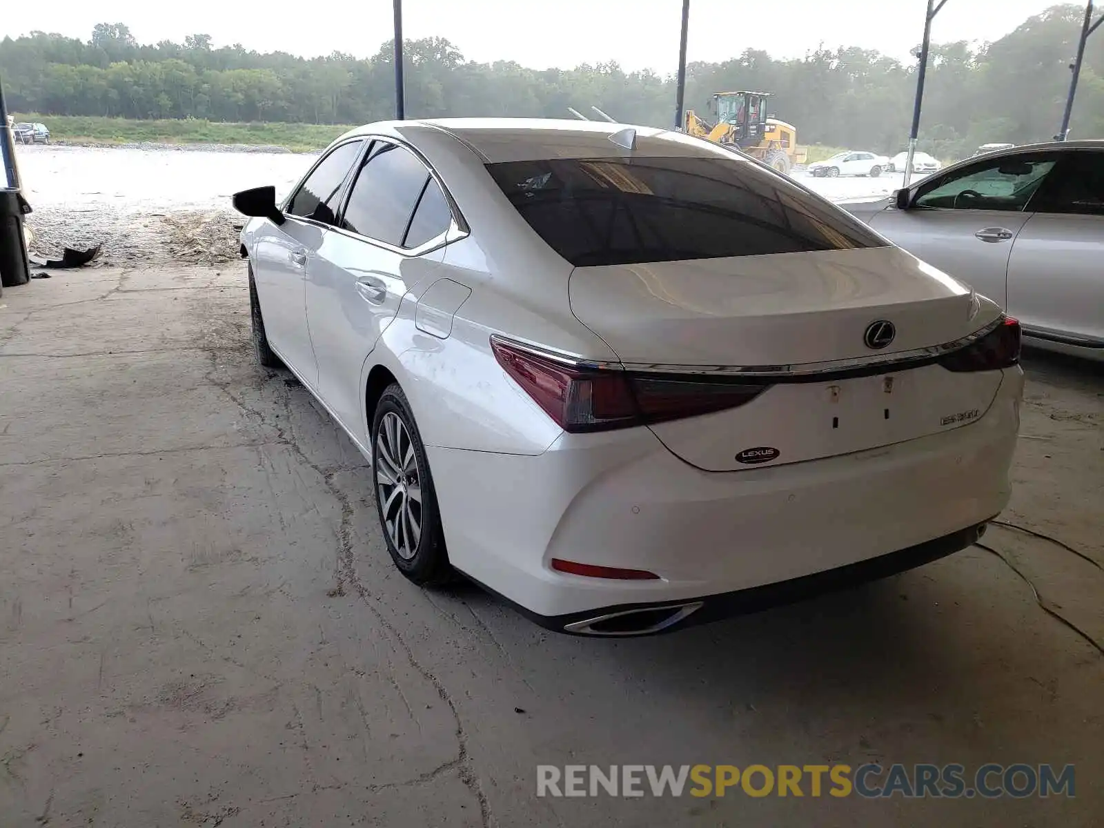 3 Photograph of a damaged car 58ADZ1B13LU057703 LEXUS ES350 2020