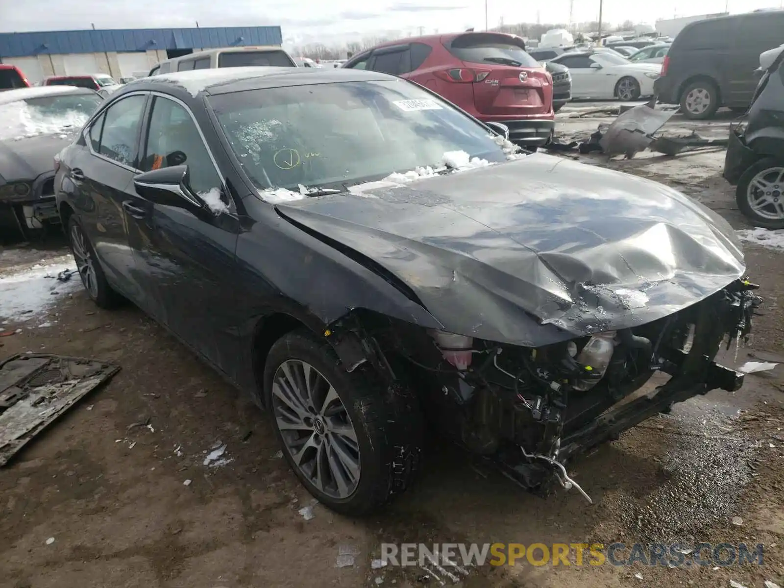 1 Photograph of a damaged car 58ADZ1B14LU056673 LEXUS ES350 2020