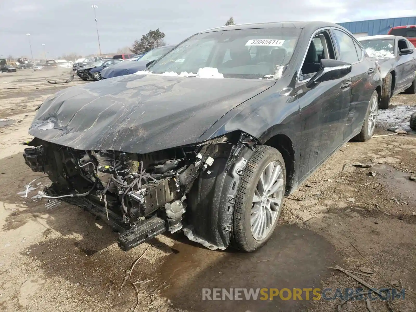 2 Photograph of a damaged car 58ADZ1B14LU056673 LEXUS ES350 2020