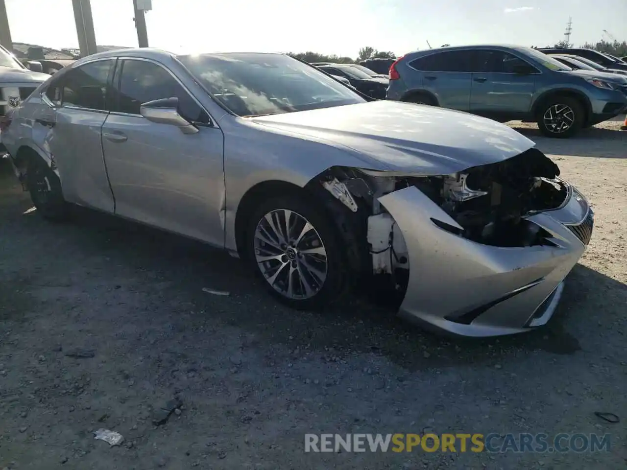 1 Photograph of a damaged car 58ADZ1B14LU070105 LEXUS ES350 2020