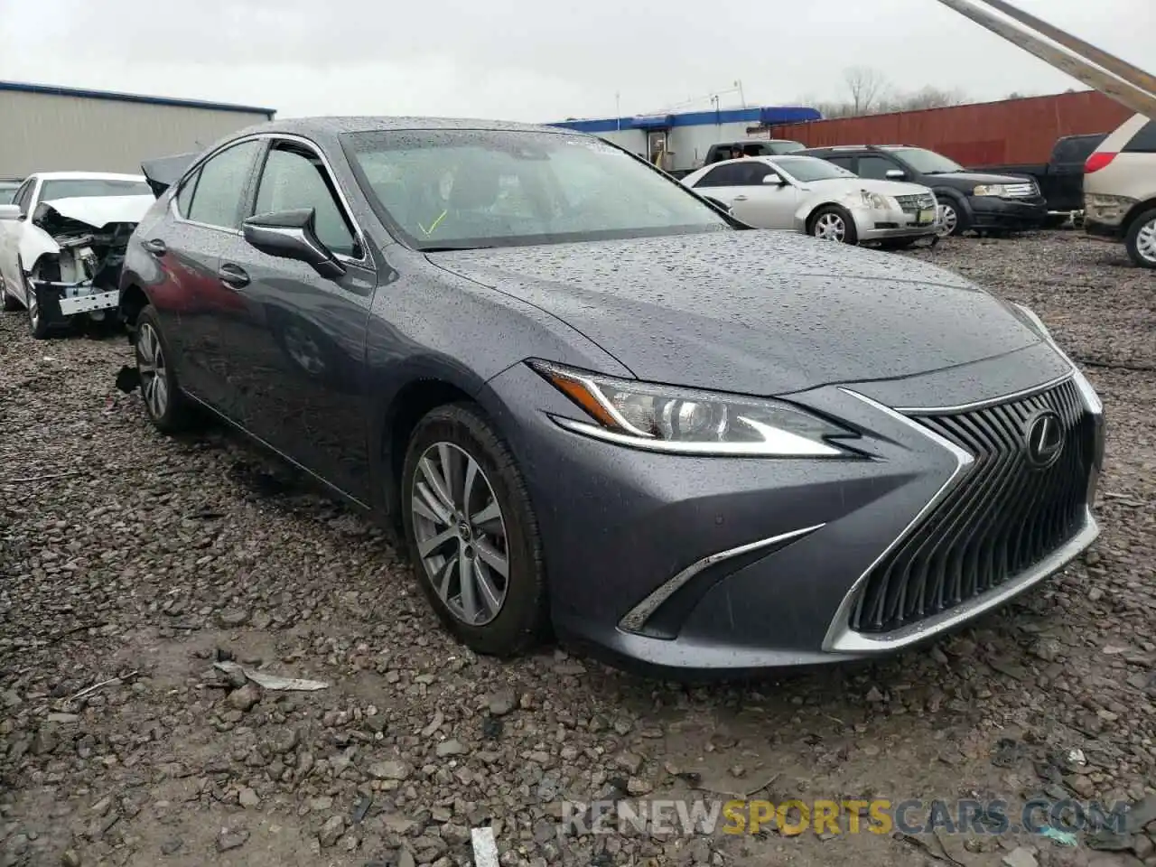 1 Photograph of a damaged car 58ADZ1B15LU051952 LEXUS ES350 2020