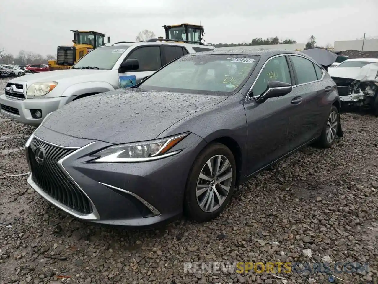 2 Photograph of a damaged car 58ADZ1B15LU051952 LEXUS ES350 2020