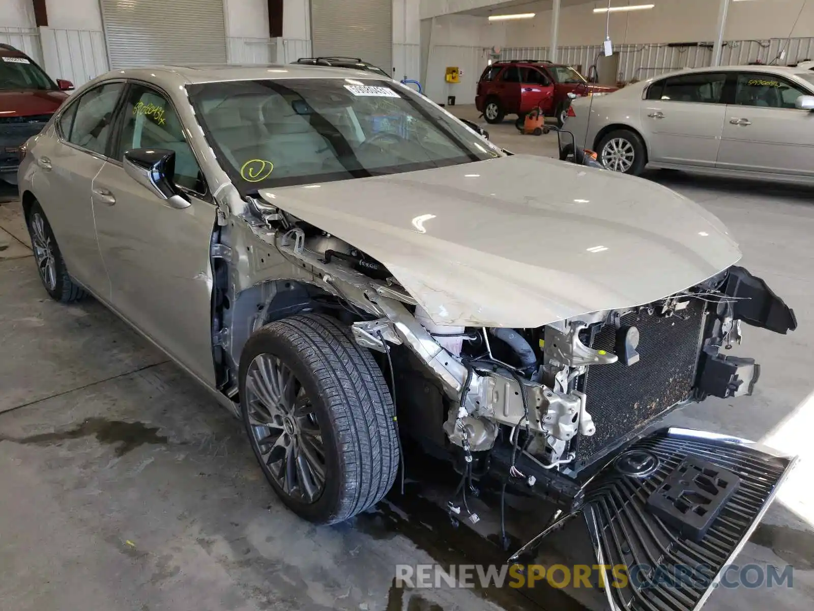 1 Photograph of a damaged car 58ADZ1B15LU052552 LEXUS ES350 2020