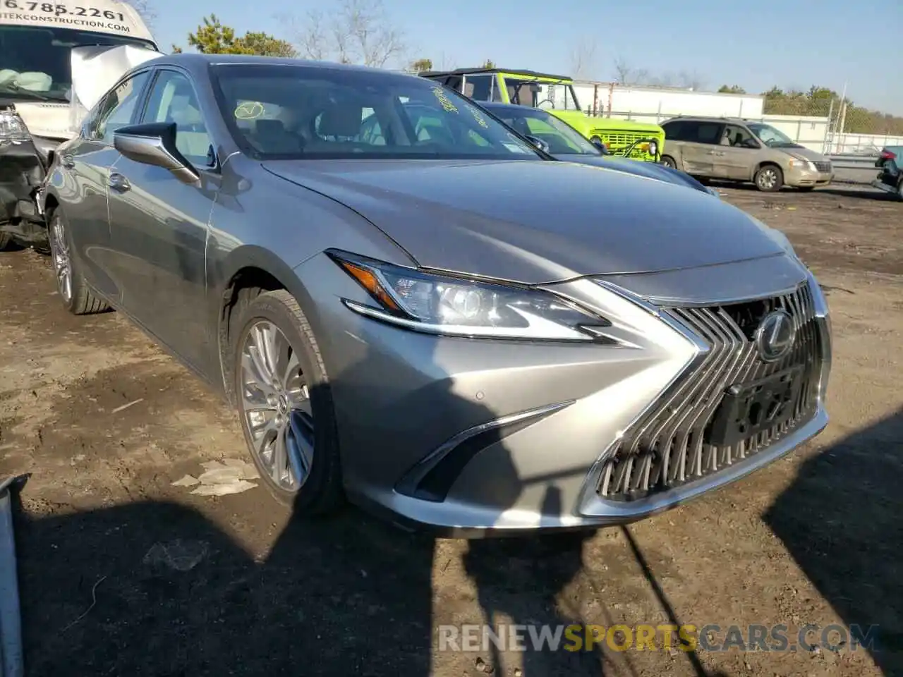 1 Photograph of a damaged car 58ADZ1B15LU060313 LEXUS ES350 2020