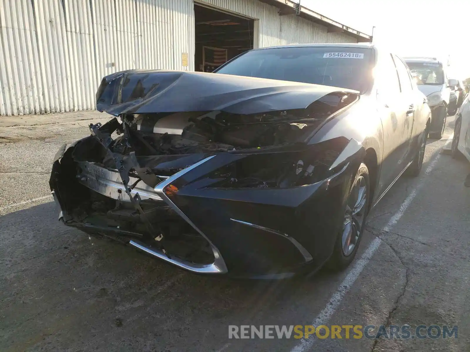 2 Photograph of a damaged car 58ADZ1B16LU058988 LEXUS ES350 2020