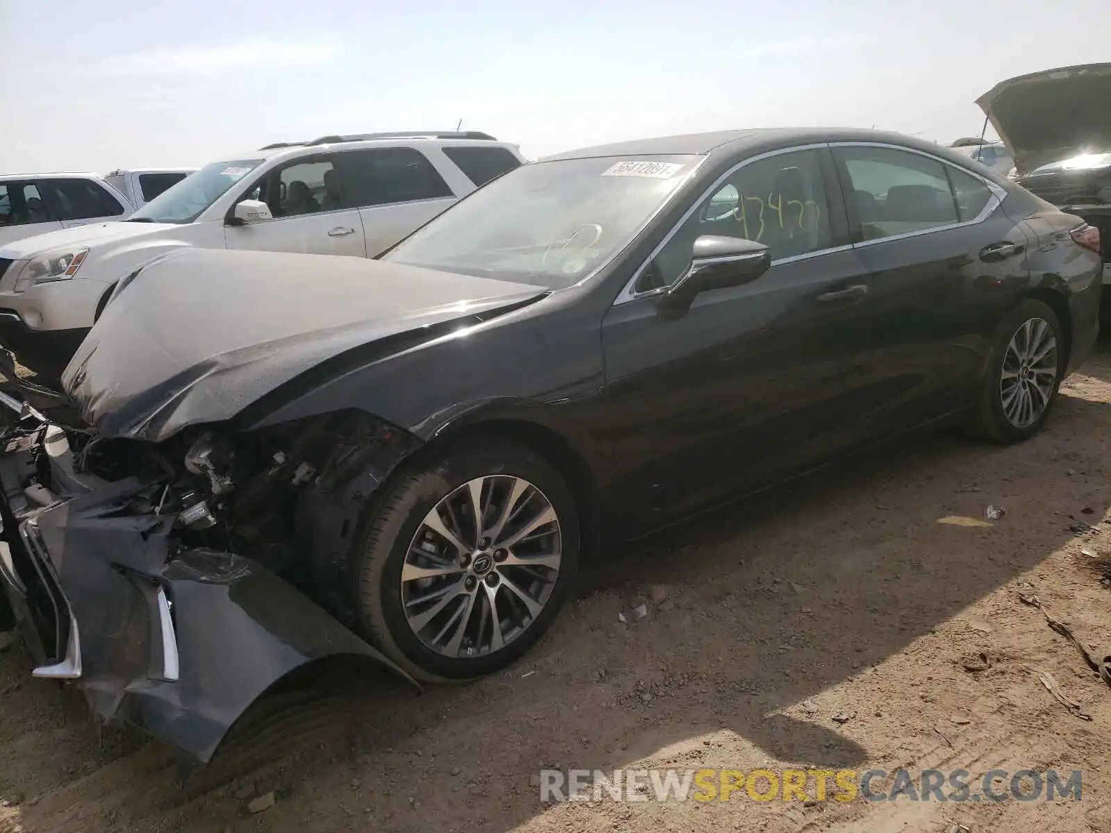 2 Photograph of a damaged car 58ADZ1B16LU065455 LEXUS ES350 2020