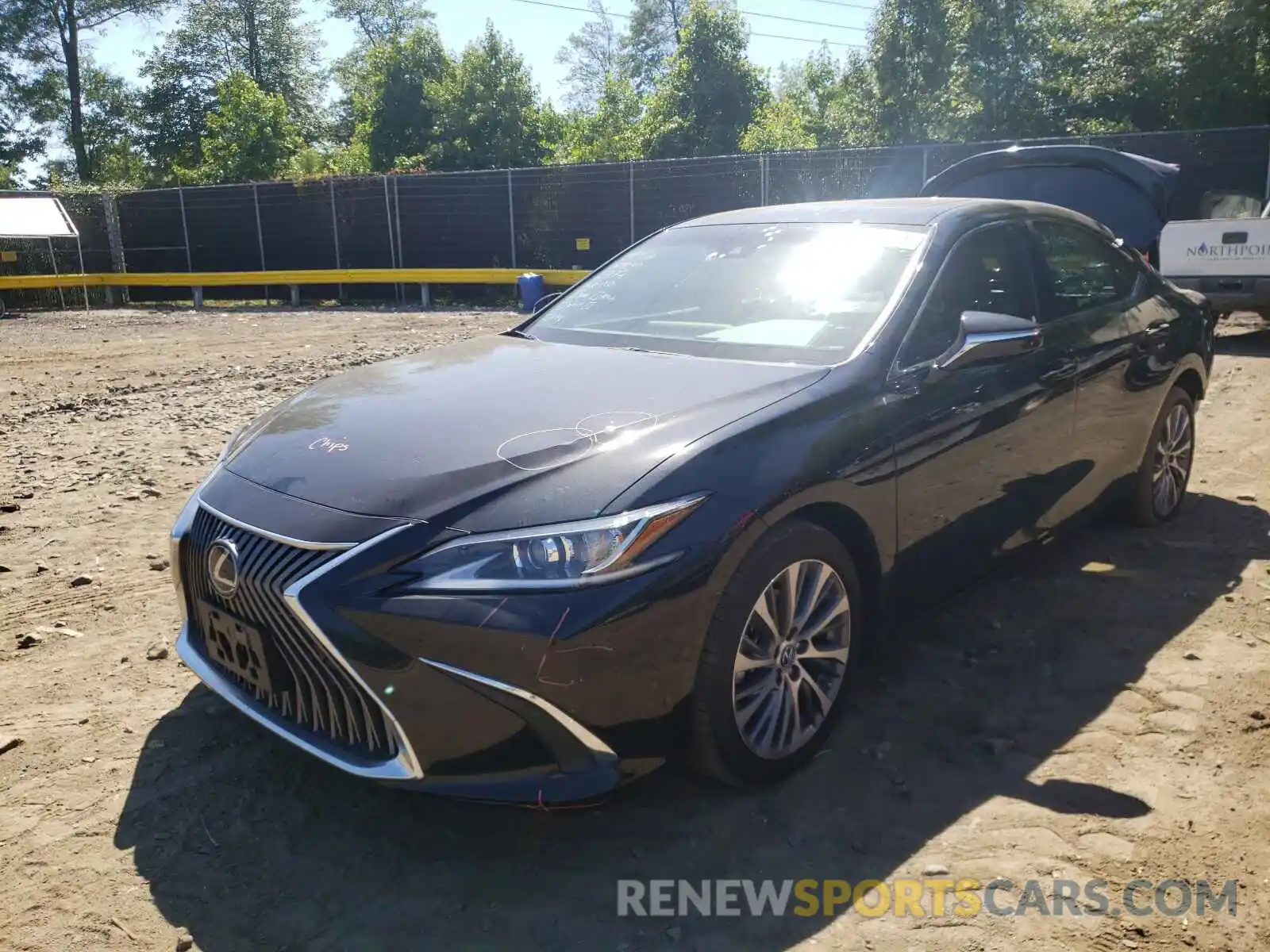 2 Photograph of a damaged car 58ADZ1B16LU073359 LEXUS ES350 2020