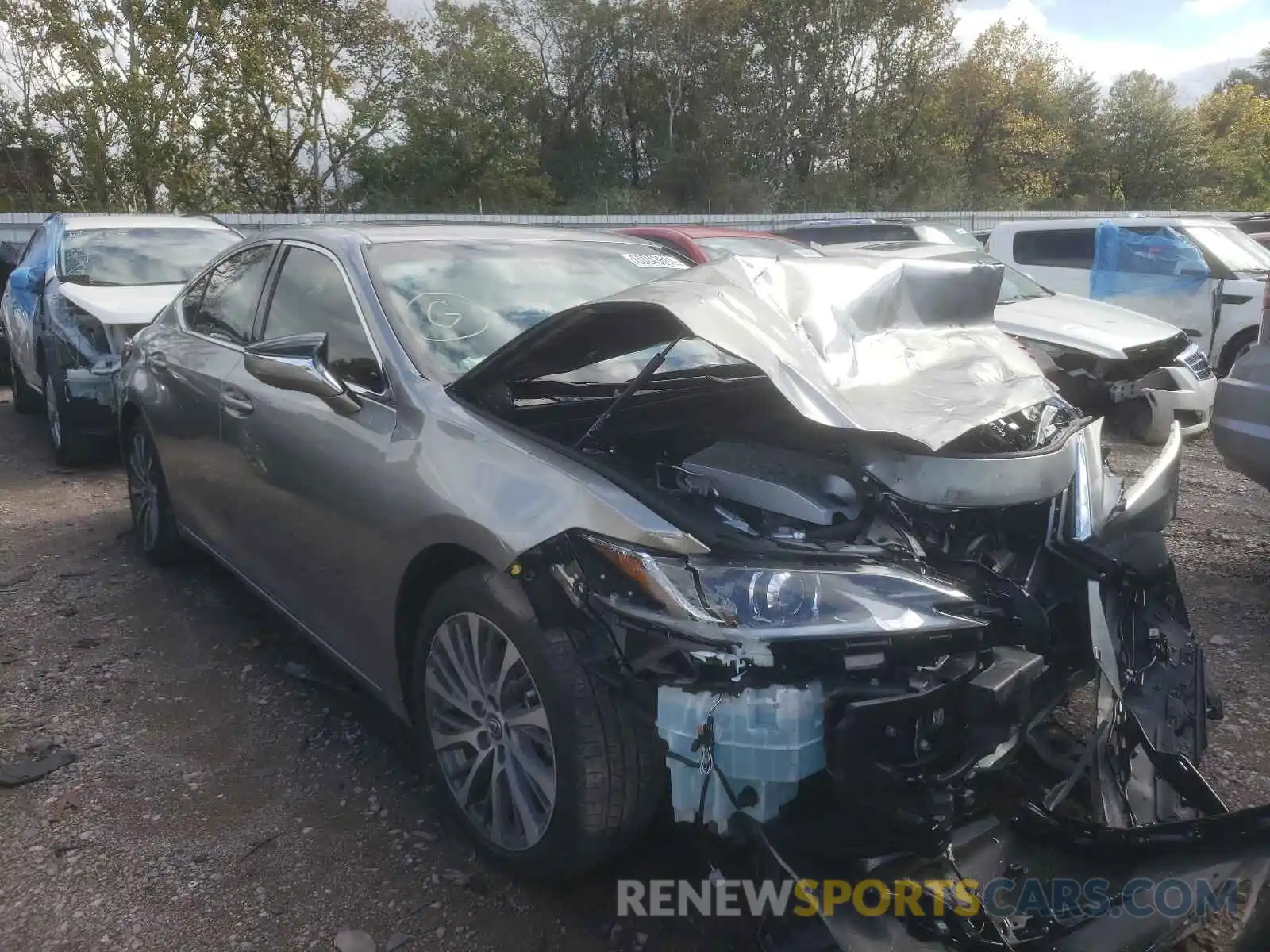 1 Photograph of a damaged car 58ADZ1B16LU074303 LEXUS ES350 2020