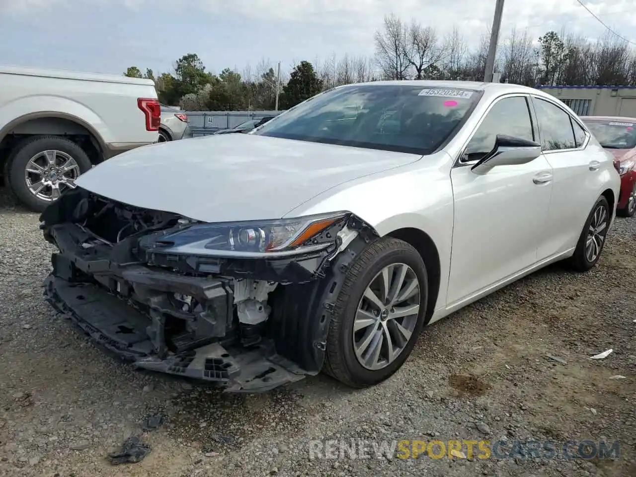 1 Photograph of a damaged car 58ADZ1B17LU063942 LEXUS ES350 2020