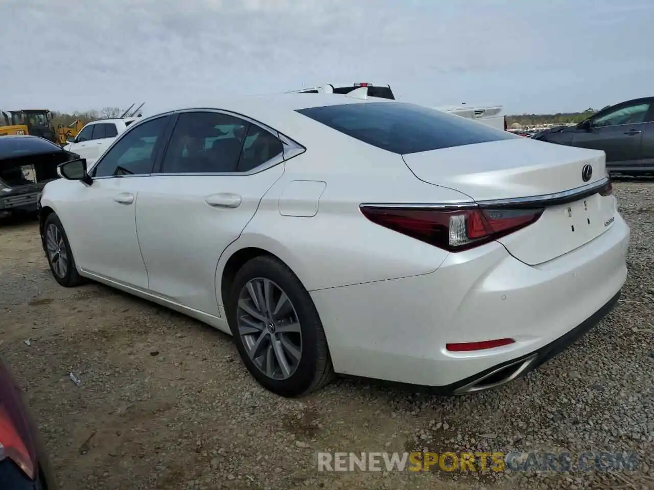 2 Photograph of a damaged car 58ADZ1B17LU063942 LEXUS ES350 2020