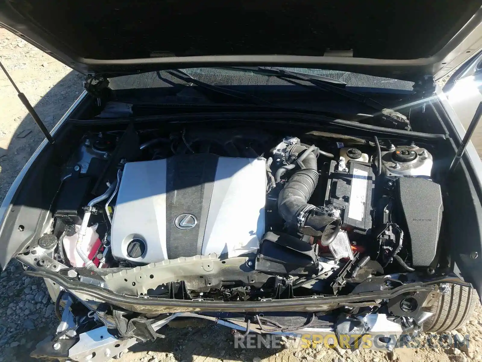 7 Photograph of a damaged car 58ADZ1B17LU066419 LEXUS ES350 2020