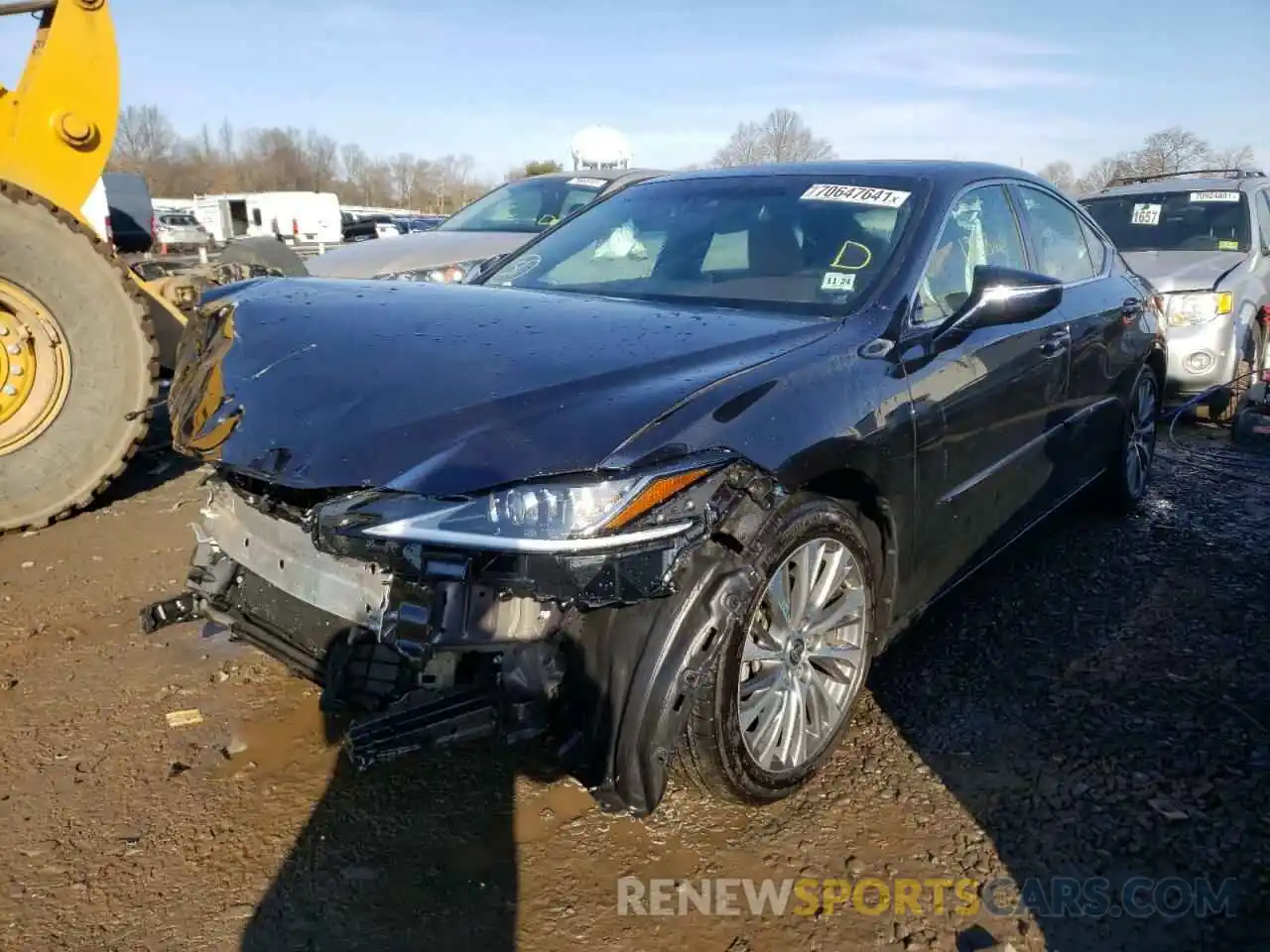 2 Photograph of a damaged car 58ADZ1B18LU052786 LEXUS ES350 2020