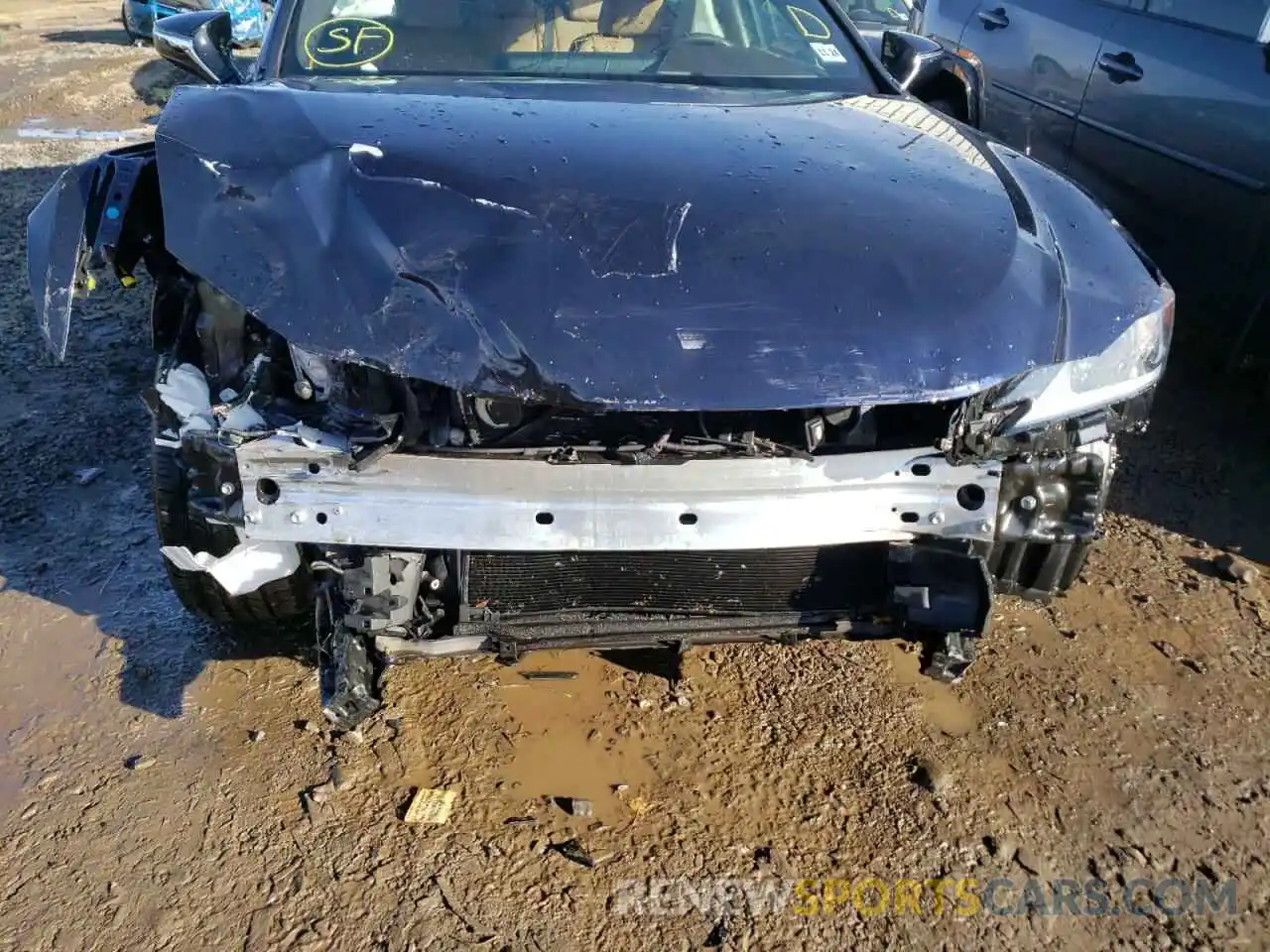 9 Photograph of a damaged car 58ADZ1B18LU052786 LEXUS ES350 2020