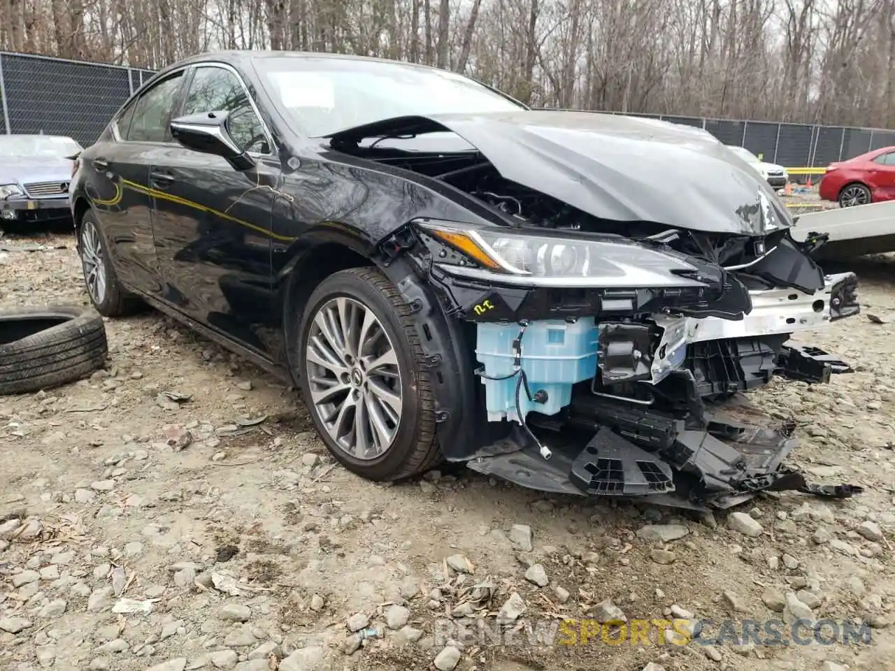 1 Photograph of a damaged car 58ADZ1B18LU053405 LEXUS ES350 2020