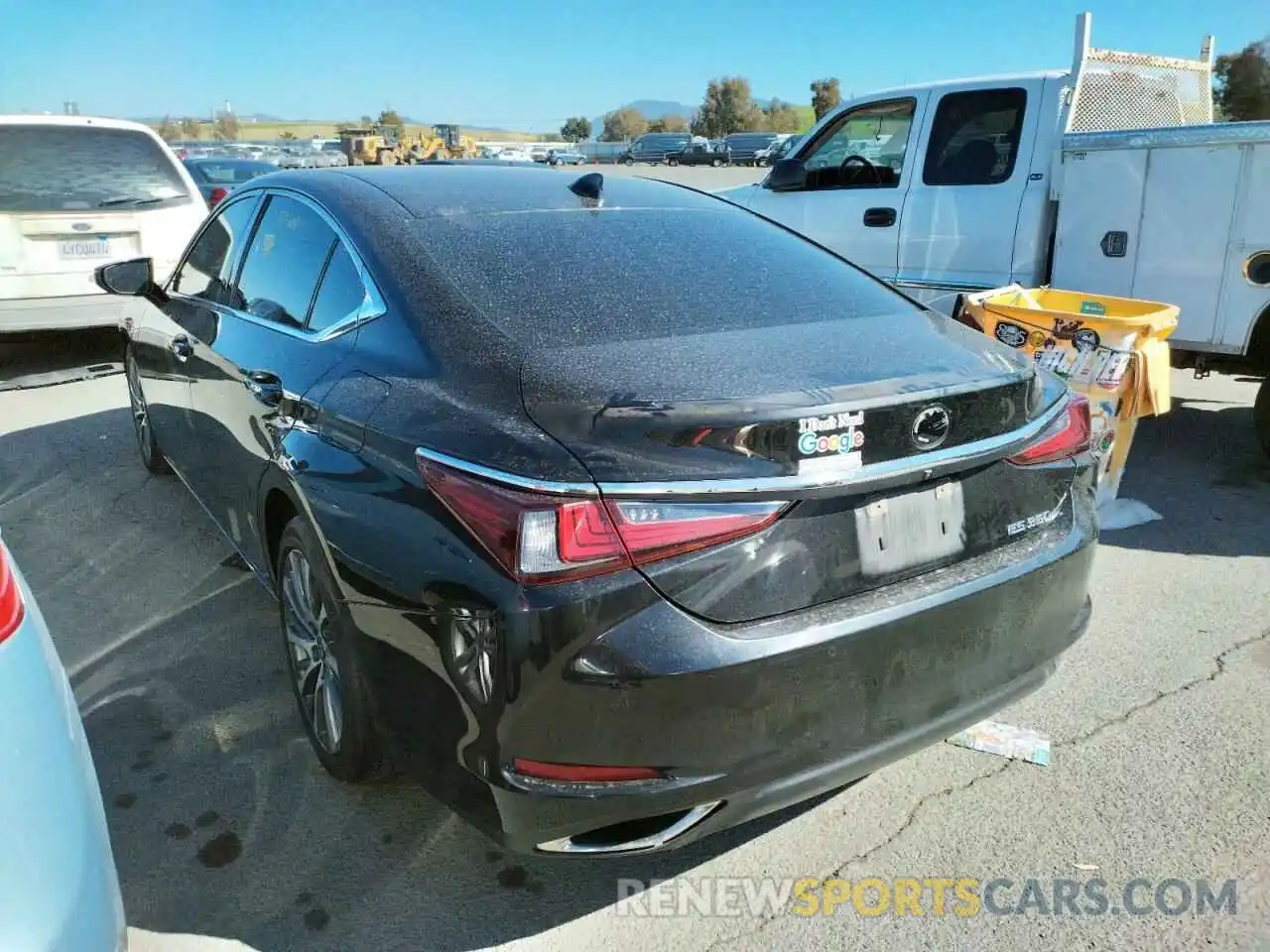 3 Photograph of a damaged car 58ADZ1B18LU056577 LEXUS ES350 2020