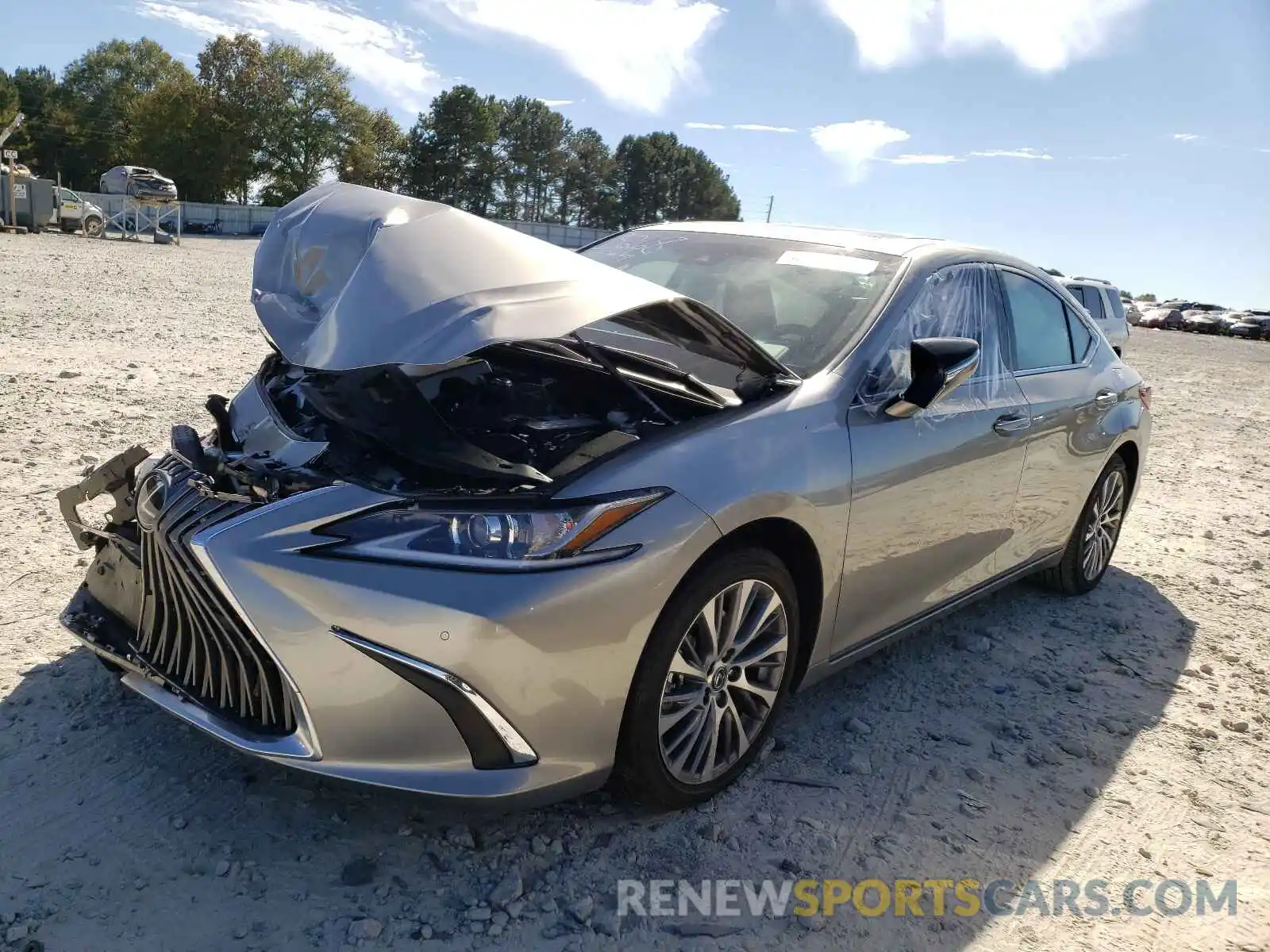 2 Photograph of a damaged car 58ADZ1B18LU063268 LEXUS ES350 2020