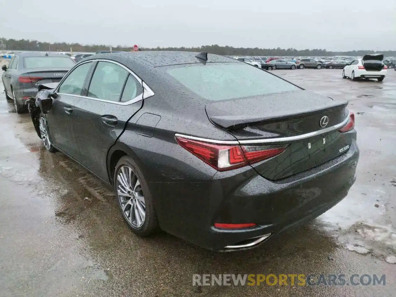 3 Photograph of a damaged car 58ADZ1B18LU066865 LEXUS ES350 2020