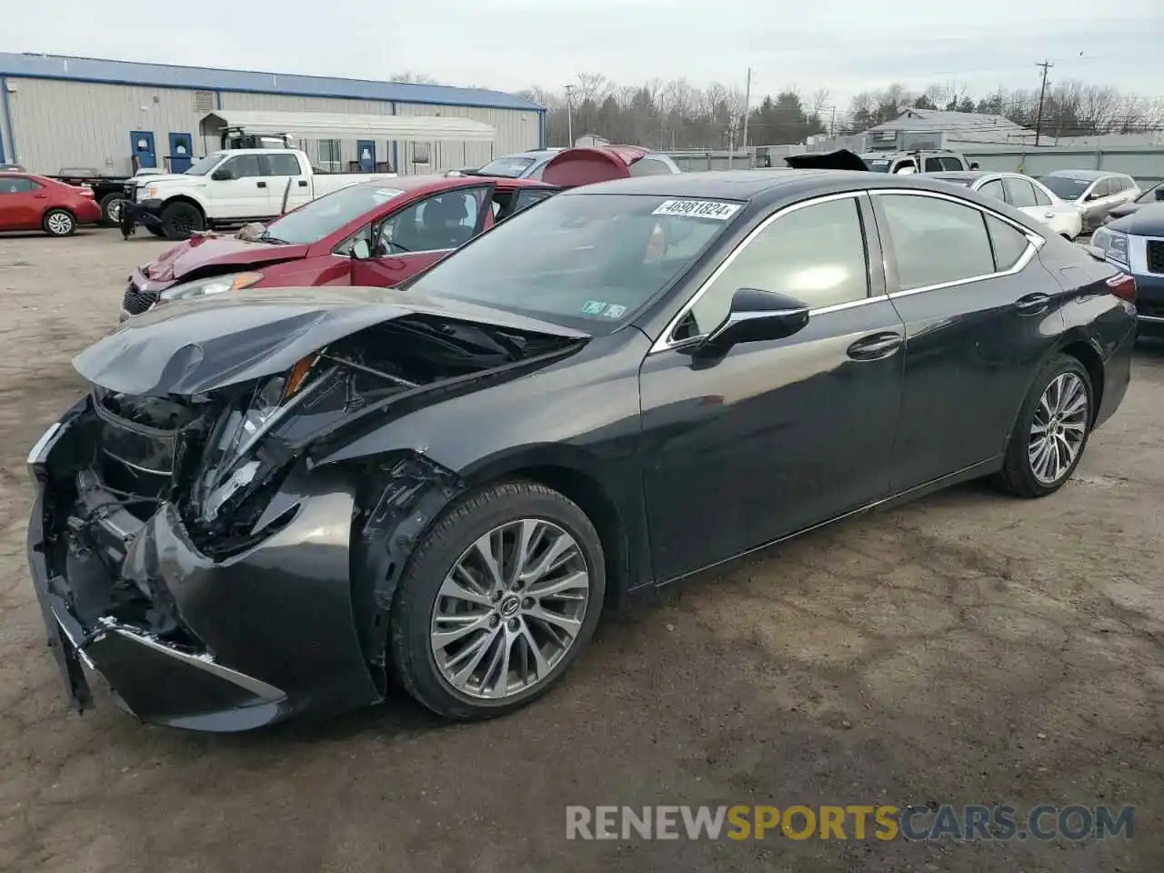 1 Photograph of a damaged car 58ADZ1B18LU071578 LEXUS ES350 2020