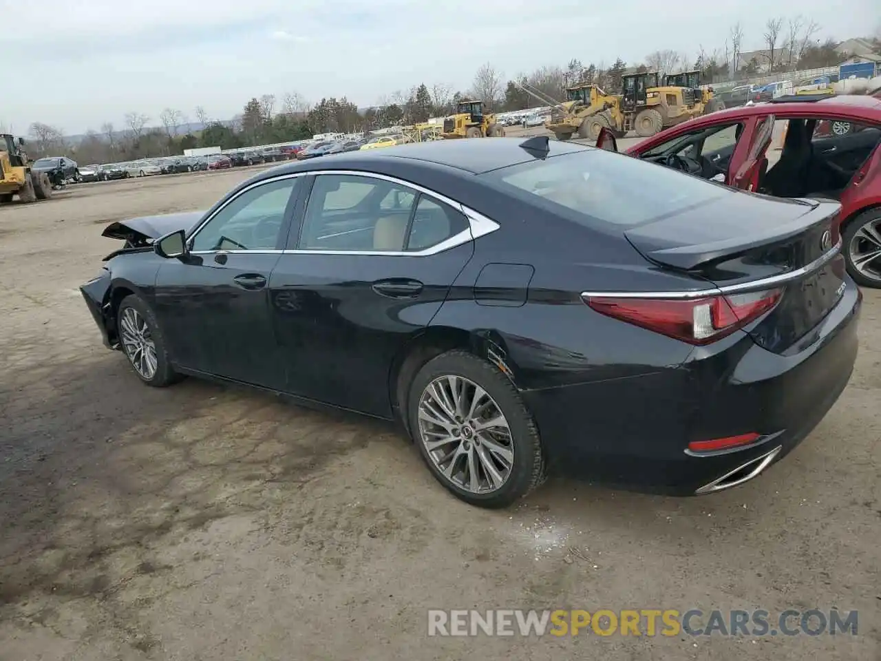 2 Фотография поврежденного автомобиля 58ADZ1B18LU071578 LEXUS ES350 2020