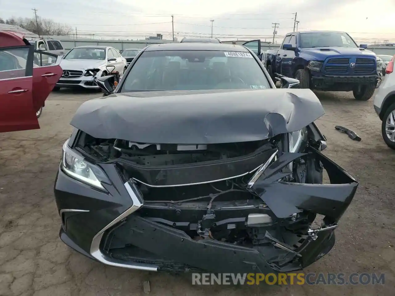 5 Photograph of a damaged car 58ADZ1B18LU071578 LEXUS ES350 2020