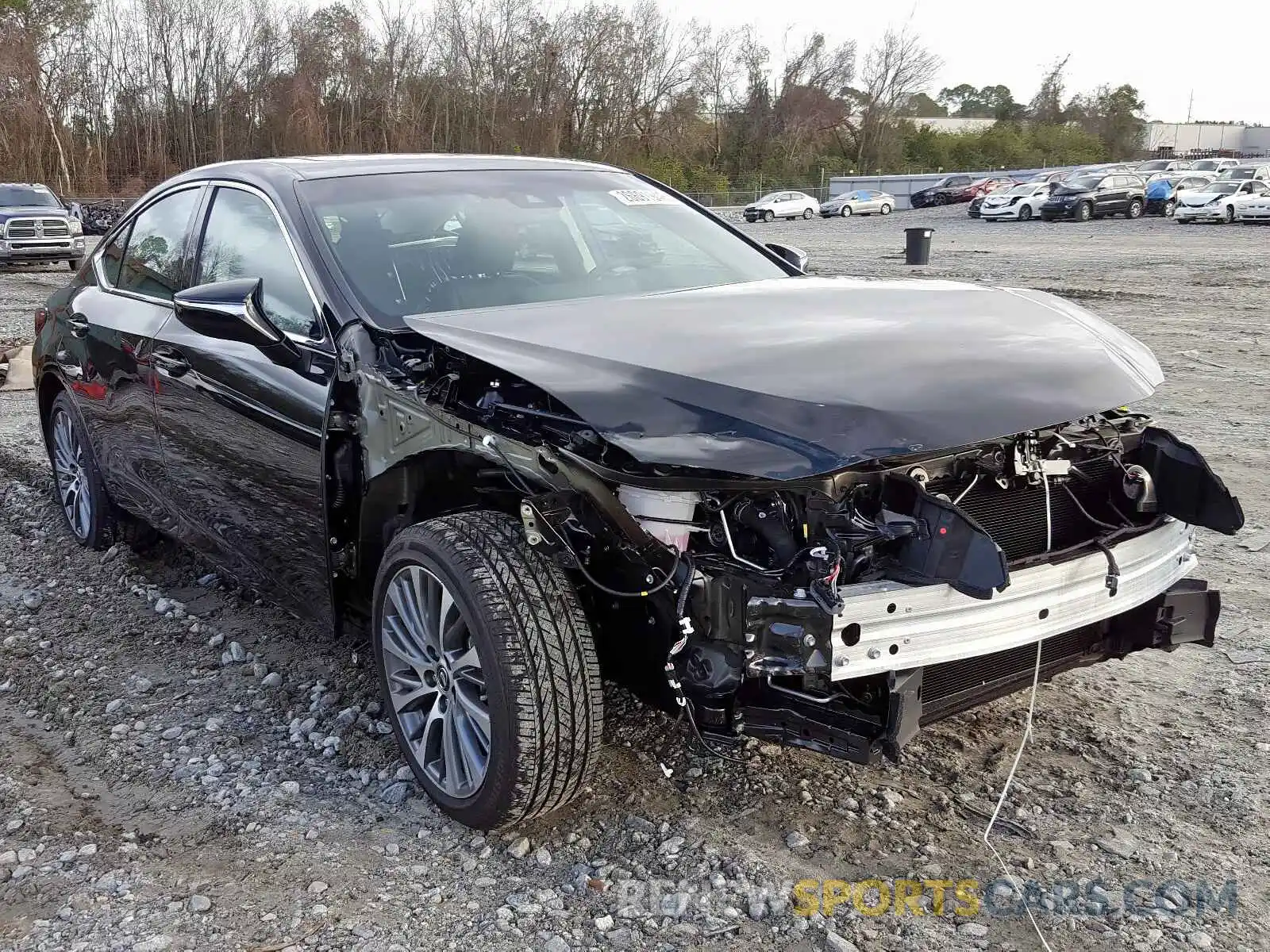 1 Photograph of a damaged car 58ADZ1B19LU053185 LEXUS ES350 2020