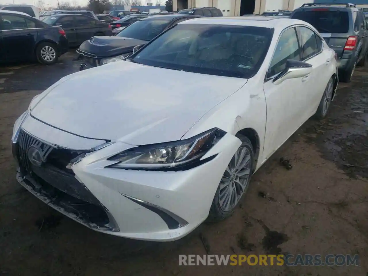 2 Фотография поврежденного автомобиля 58ADZ1B19LU059455 LEXUS ES350 2020