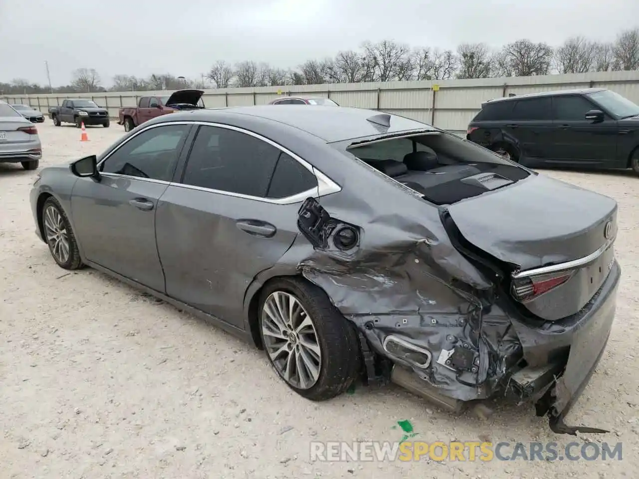 2 Photograph of a damaged car 58ADZ1B19LU074215 LEXUS ES350 2020