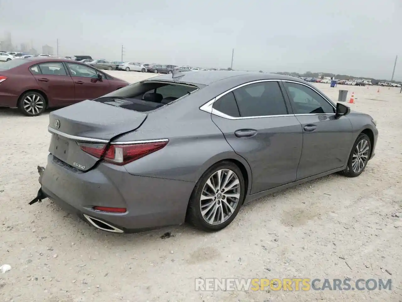 3 Photograph of a damaged car 58ADZ1B19LU074215 LEXUS ES350 2020