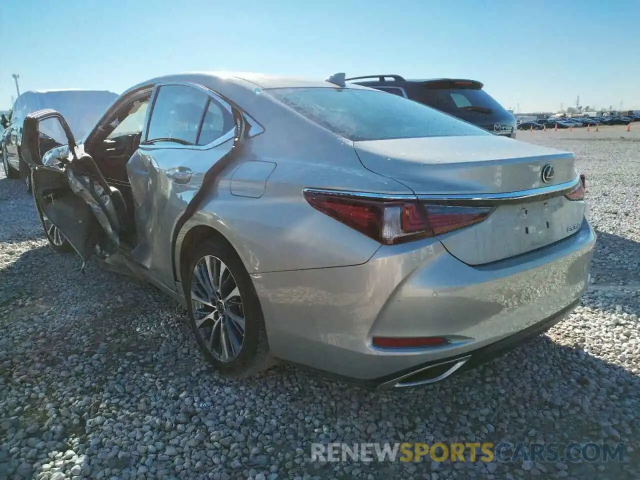 3 Photograph of a damaged car 58ADZ1B1XLU063224 LEXUS ES350 2020