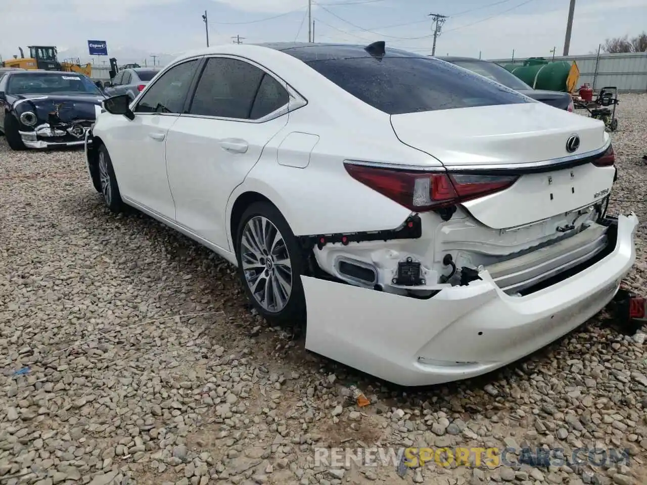 3 Фотография поврежденного автомобиля 58ADZ1B1XLU069329 LEXUS ES350 2020