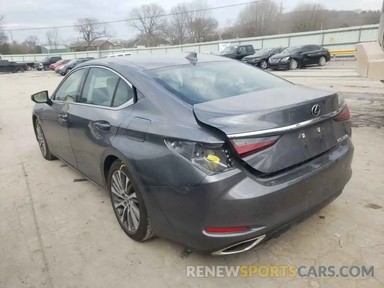 3 Photograph of a damaged car 58ADZ1B1XLU072022 LEXUS ES350 2020