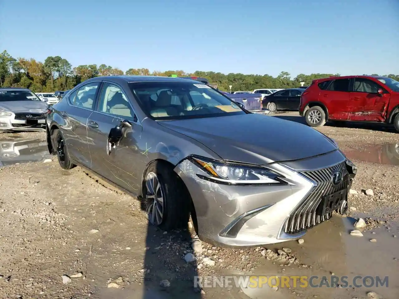 1 Photograph of a damaged car 58ADZ1B1XLU078872 LEXUS ES350 2020