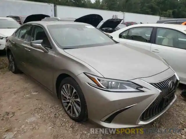 1 Photograph of a damaged car 58ADZ1B1XLU079732 LEXUS ES350 2020