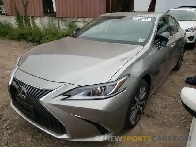 2 Photograph of a damaged car 58ADZ1B1XLU079732 LEXUS ES350 2020