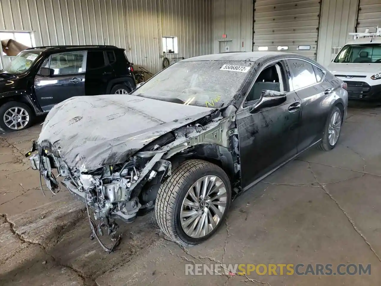 2 Photograph of a damaged car 58AEZ1B12LU054392 LEXUS ES350 2020