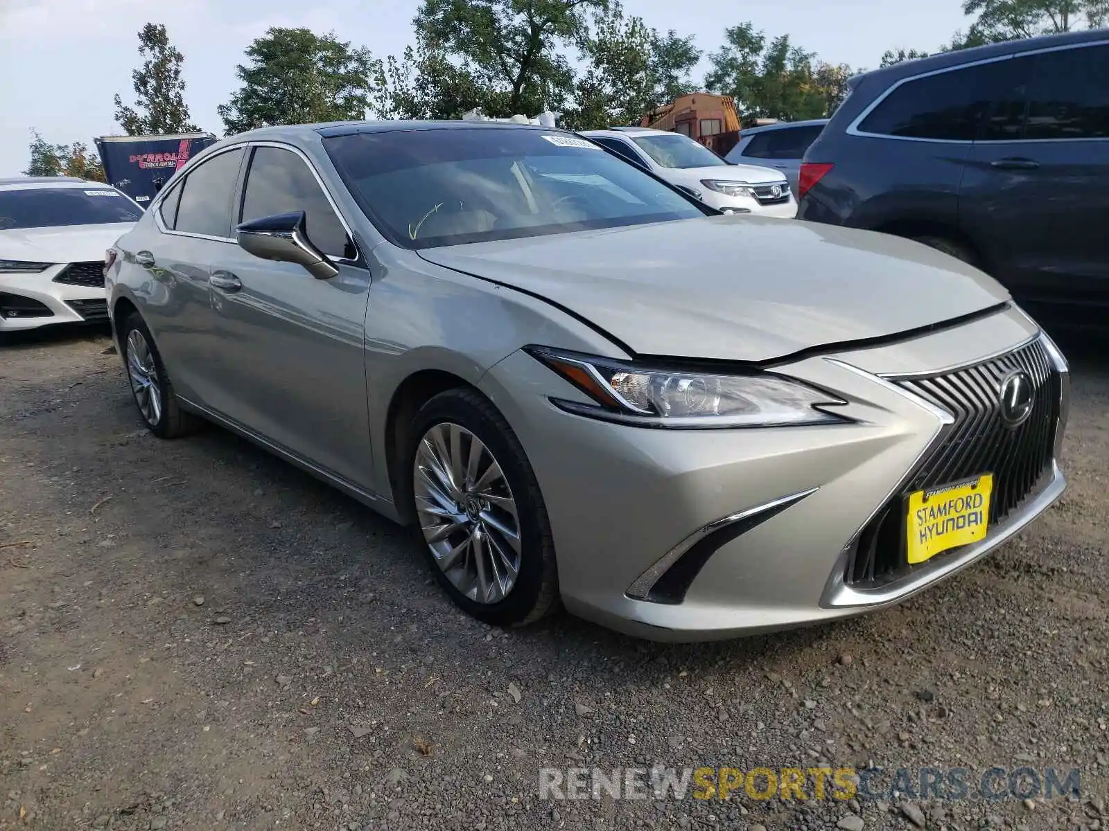 1 Photograph of a damaged car 58AEZ1B14LU077138 LEXUS ES350 2020